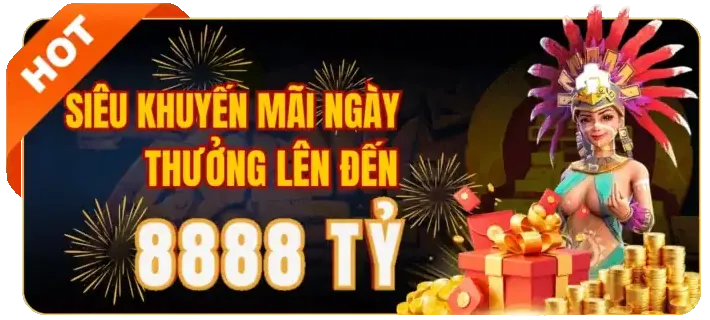 Biểu tượng jackpot lũy tiến khổng lồ với số tiền thưởng đang tăng lên, thể hiện cơ hội trúng giải độc đắc.